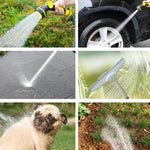 10 Functional Watering Sprinkler Head Household Water Pipe, Style:, D6+4 Connector, D6+4 Connector+5m 4-point Tube, D6+4 Connector+10m 4-point Tube, D6+4 Connector+15m 4-point Tube, D6+4 Connector+20m 4-point Tube, D6+4 Connector+25m 4-point Tube