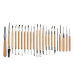 Töpferwerkzeug-Set Töpfer Ton Stein Schnitzmesser DIY Ton Kombinationswerkzeug, 22 in 1, 24 in 1, 27 in 1, 32 in 1