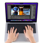 JRC Wasserdichte Laptop-Tastaturfolie, Für MacBook Pro 14 A2442