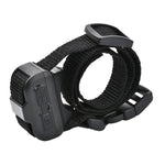 Wiederaufladbares Hundehalsband mit automatischer Bellstoppfunktion, automatische Bellstoppfunktion Schwarz, automatische Bellstoppfunktion Schwarz-Weiße Punkte