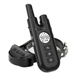 Intelligentes ferngesteuertes Hundetrainingshalsband mit automatischer Bellstoppfunktion, Halsband schwarz, Halsband weiß