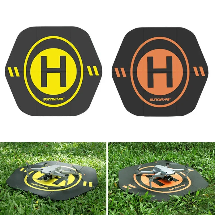Sunnylife Drone Universal Doppelseitiger Faltbarer Hubschrauberlandeplatz aus Leder, Größe: 55 x 50 cm, TJP08