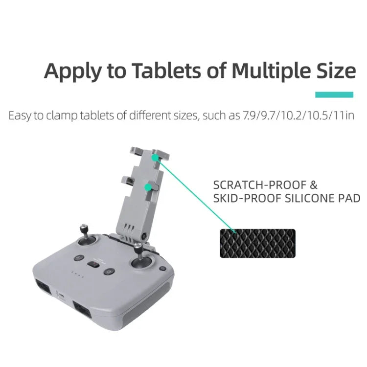 Sunnylife Fernbedienungs-Tablet-Halterung für DJI Mini 3 Pro/Mavic 3/Mini 2/Air 2S/Mavic Air 2, Ständer