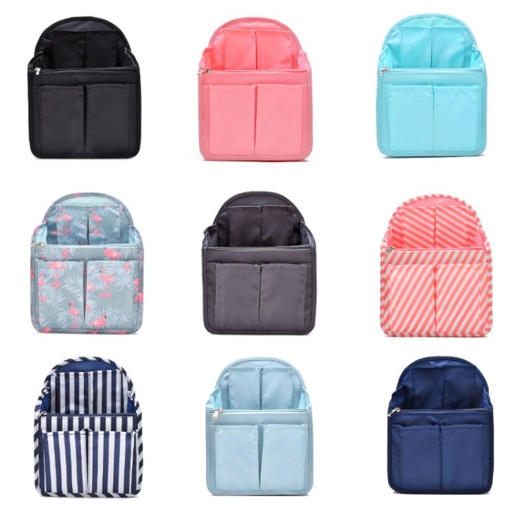 Schulranzen Trenn-Organizer Aufbewahrungstasche Computer-Rucksack-Innentasche, Klein Schwarz, Klein Pink, Klein Hellblau, Klein Blau Firebird, Klein Grau, Klein Pink gestreift, Klein Marine gestreift, Klein Blau, Klein Marine, Groß Schwarz, Groß Hellblau