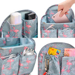 Schulranzen Trenn-Organizer Aufbewahrungstasche Computer-Rucksack-Innentasche, Klein Schwarz, Klein Pink, Klein Hellblau, Klein Blau Firebird, Klein Grau, Klein Pink gestreift, Klein Marine gestreift, Klein Blau, Klein Marine, Groß Schwarz, Groß Hellblau