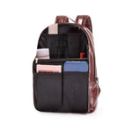Schulranzen Trenn-Organizer Aufbewahrungstasche Computer-Rucksack-Innentasche, Klein Schwarz, Klein Pink, Klein Hellblau, Klein Blau Firebird, Klein Grau, Klein Pink gestreift, Klein Marine gestreift, Klein Blau, Klein Marine, Groß Schwarz, Groß Hellblau