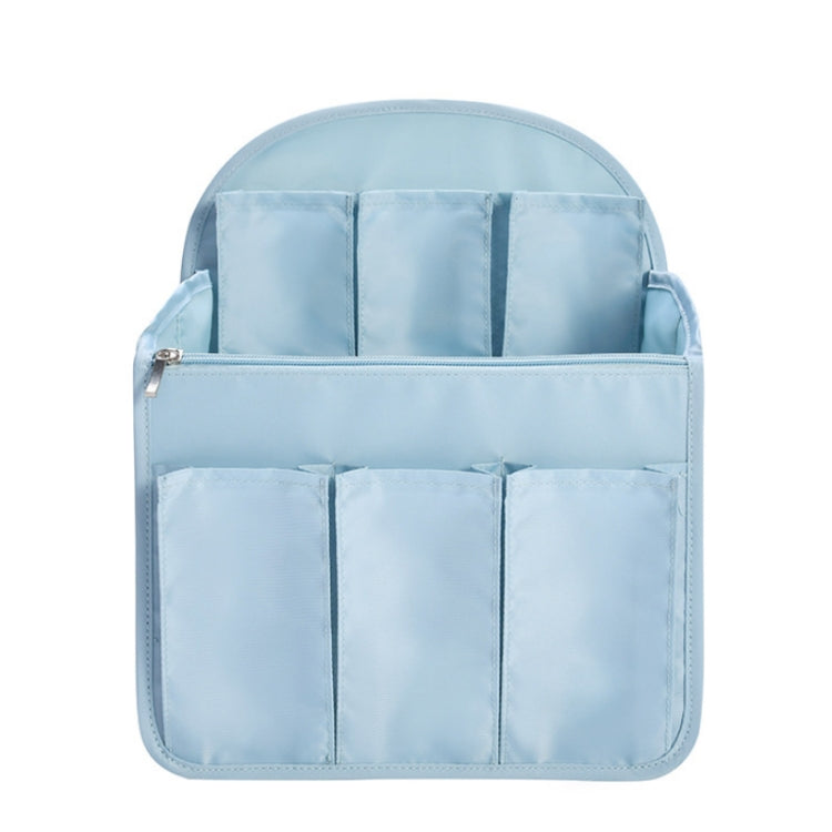 Schulranzen Trenn-Organizer Aufbewahrungstasche Computer-Rucksack-Innentasche, Klein Schwarz, Klein Pink, Klein Hellblau, Klein Blau Firebird, Klein Grau, Klein Pink gestreift, Klein Marine gestreift, Klein Blau, Klein Marine, Groß Schwarz, Groß Hellblau
