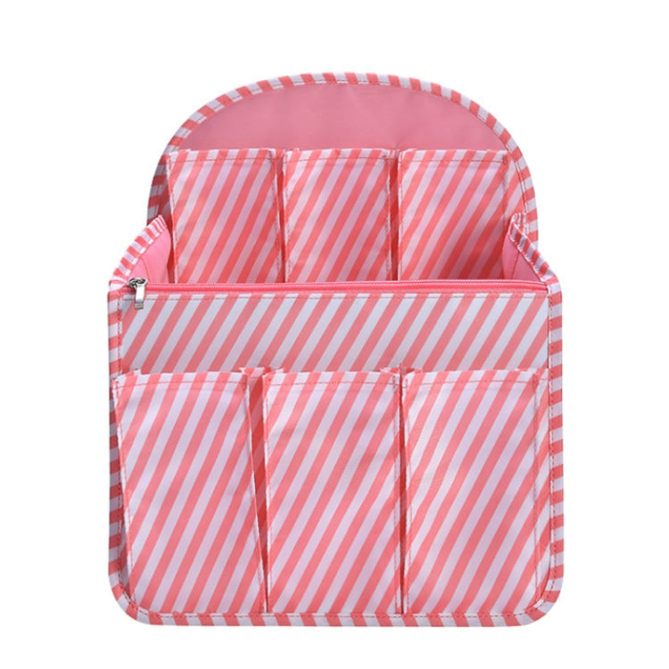 Schulranzen Trenn-Organizer Aufbewahrungstasche Computer-Rucksack-Innentasche, Klein Schwarz, Klein Pink, Klein Hellblau, Klein Blau Firebird, Klein Grau, Klein Pink gestreift, Klein Marine gestreift, Klein Blau, Klein Marine, Groß Schwarz, Groß Hellblau