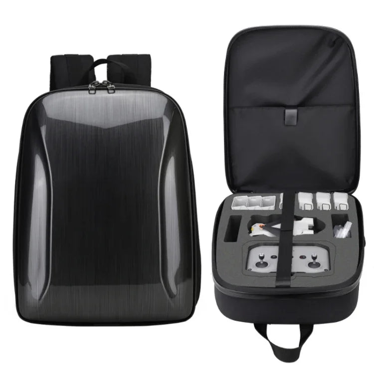 Wasserdichter Kompressions-Hartschalenrucksack für DJI Mini 3 Pro, für DJI Mini 3 Pro 128 (groß) und DJI Mini 3 Pro 127 (klein).