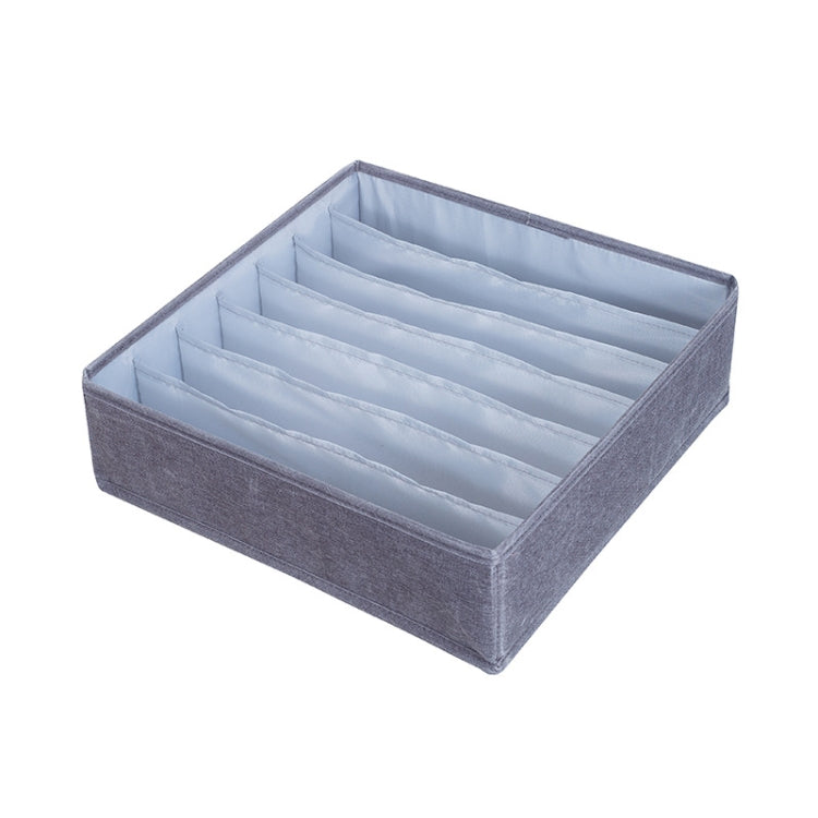 Foldable Drawer Clothes Storage Box, Spec:, 24 Grids (Gray), 24 Grids (Linen), 24 Grids (Red), 24 Grids (Green), 7 Grids (Gray), 7 Grids (Linen), 7 Grids (Red), 7 Grids (Green), 8 Grids (Gray), 8 Grids (Linen), 8 Grids (Red), 8 Grids (Green)