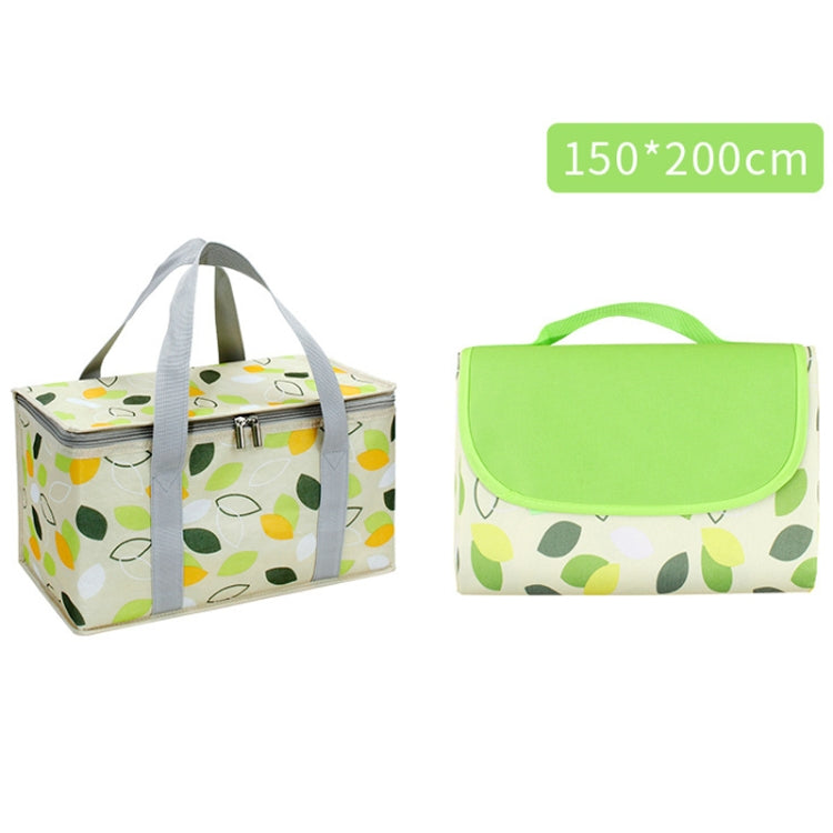 JY2209 Camping feuchtigkeitsdichtes tragbares Picknickkorb-Set, Spez.: Rot Weiß, Gelb Weiß, Blätter, Rot Weiß+150x100cm, Gelb Weiß+150x100cm, Blätter+150x100cm, Rot Weiß+150x200cm, Gelb Weiß+150x200cm, Blätter+150x200cm, Rot Weiß+200x200cm