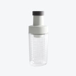 Quantitative Zuckerdosierflasche, Zuckerglas, staubdichte, versiegelte Gewürzflasche mit Deckel, Weiß, Grün, Orange, Gelb