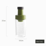 Quantitative Zuckerdosierflasche, Zuckerglas, staubdichte, versiegelte Gewürzflasche mit Deckel, Weiß, Grün, Orange, Gelb