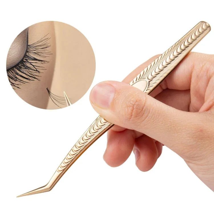 Wimpernzange, Wimpernpinzette, hochpräzises Wimpernverlängerungswerkzeug