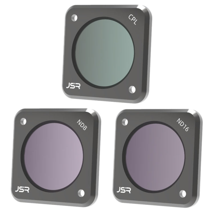 JUNESTAR Action-Kamerafilter für DJI Action 2, Stil: CPL, ND4, ND8, ND16, ND32, ND64, ND1000, ND8PL, ND16PL, ND32PL, ND64PL, Makro 10x, Nacht, Stern, CS-3in1, CS-4in1, CS-4in1 (NDPL), CS-6in1, CS-8in1