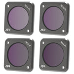 JUNESTAR Action-Kamerafilter für DJI Action 2, Stil: CPL, ND4, ND8, ND16, ND32, ND64, ND1000, ND8PL, ND16PL, ND32PL, ND64PL, Makro 10x, Nacht, Stern, CS-3in1, CS-4in1, CS-4in1 (NDPL), CS-6in1, CS-8in1