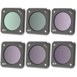 JUNESTAR Action-Kamerafilter für DJI Action 2, Stil: CPL, ND4, ND8, ND16, ND32, ND64, ND1000, ND8PL, ND16PL, ND32PL, ND64PL, Makro 10x, Nacht, Stern, CS-3in1, CS-4in1, CS-4in1 (NDPL), CS-6in1, CS-8in1