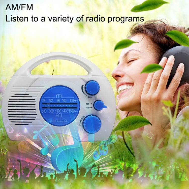 SY-910 AM/FM Zwei-Wellen-Radio IPX4 Wasserdicht Tragbares Radio, SY-910