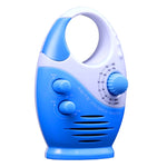 Sayin SY-950 Tragbares wasserdichtes kleines Radio AM/FM Universalband Seniorenradio, SY-950 Blau, SY-950 Schwarz