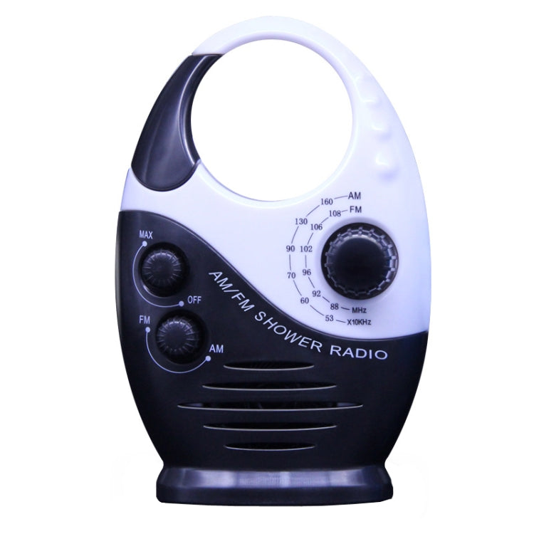 Sayin SY-950 Tragbares wasserdichtes kleines Radio AM/FM Universalband Seniorenradio, SY-950 Blau, SY-950 Schwarz