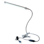 USB Clip Lampe Studenten Augenschutz LED Dimmbares Schreibtischlicht, Lila, Gold, Schwarz, Silber