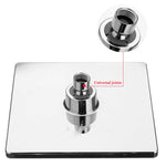 Badezimmer 8 Zoll quadratischer verchromter Duschkopf, 8 Zoll