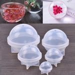 Kristall-Epoxyharz-Kugel-Silikonform DIY handgemachter Schmuck Kugelherstellungsform, 20 STÜCK 20mm, 20 STÜCK 30mm, 10 STÜCK 40mm, 4 STÜCK 50mm, 4 STÜCK 60mm