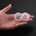 Kristall-Epoxyharz-Kugel-Silikonform DIY handgemachter Schmuck Kugelherstellungsform, 20 STÜCK 20mm, 20 STÜCK 30mm, 10 STÜCK 40mm, 4 STÜCK 50mm, 4 STÜCK 60mm