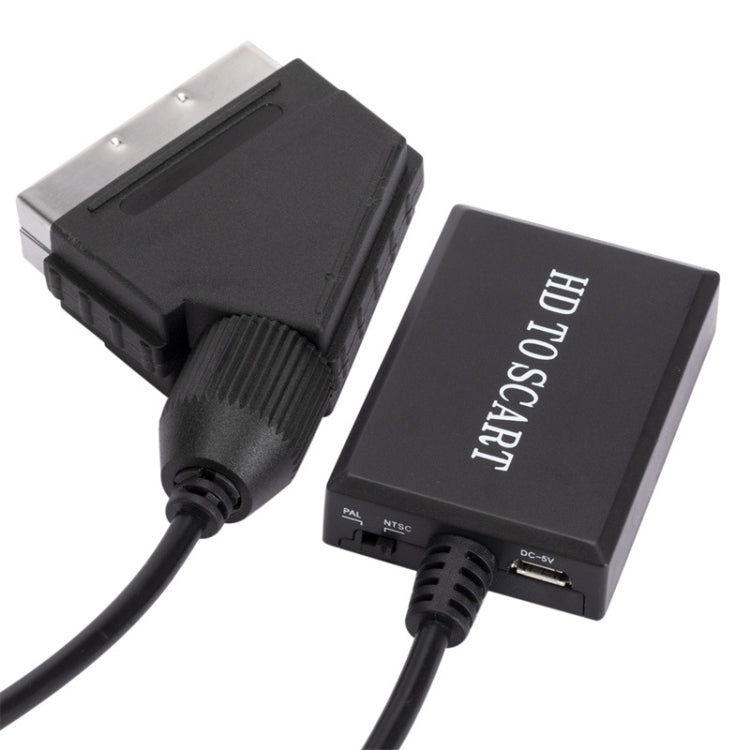 HDMI zu Scart Konverter 1080p HD Video Adapter, HDMI zu SCART 1080P