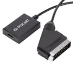 HDMI zu Scart Konverter 1080p HD Video Adapter, HDMI zu SCART 1080P
