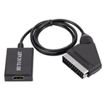 HDMI zu Scart Konverter 1080p HD Video Adapter, HDMI zu SCART 1080P