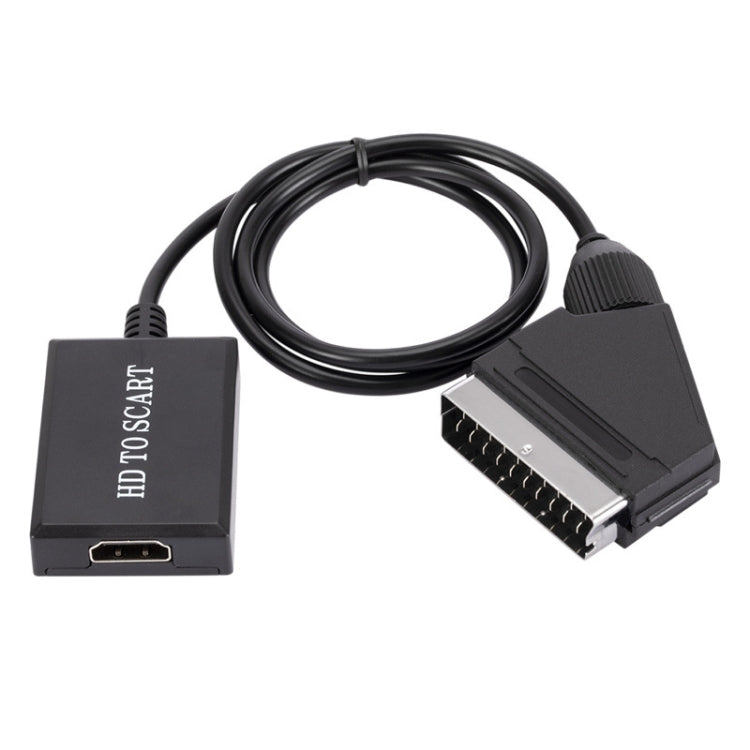 HDMI zu Scart Konverter 1080p HD Video Adapter, HDMI zu SCART 1080P