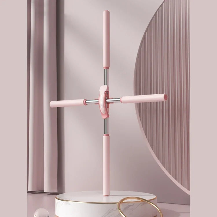 CHANGKUAI Yoga-Buckelkorrekturstab, verstellbar, offene Schulterhaltung, Stehtrainingsstab, Pink, Blau, Grün