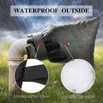 Oxford-Gewebe Winter Outdoor Wasserhahn Frostschutzhülle, Klettverschluss Modell, Seil Modell