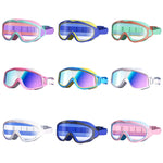 Antibeschlag Kinder Schwimmbrille Bequeme Große Rahmen Taucherbrille, Macaron, Flutblau, Kürbis Orange, Milchweiß, Eissee Blau, Pink Blau, Galvanisiert See Blau, Galvanisiert Milchweiß, Galvanisiert Milchpink