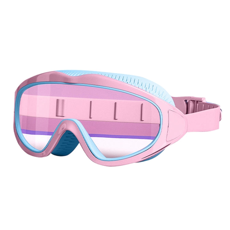 Antibeschlag Kinder Schwimmbrille Bequeme Große Rahmen Taucherbrille, Macaron, Flutblau, Kürbis Orange, Milchweiß, Eissee Blau, Pink Blau, Galvanisiert See Blau, Galvanisiert Milchweiß, Galvanisiert Milchpink