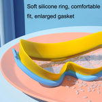 Große Rahmen Wasserdichte und Antibeschlag HD Transparente Kinder-Schwimmbrille, HD Transparente Schwimmbrille (Weiß), HD Transparente Schwimmbrille (Pink), HD Transparente Schwimmbrille (Blau Gelb), HD Transparente Schwimmbrille (Blau Weiß)