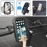 Fahrrad Wasserdichte Tasche Motorrad Transparenter Klapp-Handyhalter, Transparenter Klapp-Fahrradhalter