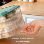 Haushaltskühlschrank Gefrierschrank mit großem Fassungsvermögen für Knödel, Kapazität:, Eine Schicht (Grün), Zwei Schichten (Weiß), Zwei Schichten (Grün), Drei Schichten (Weiß), Vier Schichten (Weiß), Vier Schichten (Grün)