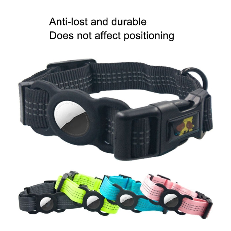 PUGGA GG1002 Polyester Haustierhalsbänder Hund GPS Geräte Schutzhalsband, M, L