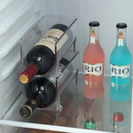 PET-Schichtregal für Rotwein, Kühlschrank-Biergetränke-Aufbewahrungsbox, TX506
