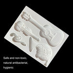 Schloss Musical Silikonform Schokolade Fondant Kuchen Dekor, Stil:, Spezifikation: Dreieck, Dreieck, Rechteck
