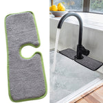 Beckenablaufmatte Saugfähiges Reinigungspad Fasertuch Wassermatte Zufällige Farblieferung, Größe:, 38x13.5cm, 46x10cm, 46x15cm, 62.5x13cm