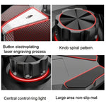 JK Omnidirektionales Aufsteckmikrofon mit integrierter Soundkarte, flexibles Gaming-Mikrofon, 3,5 mm