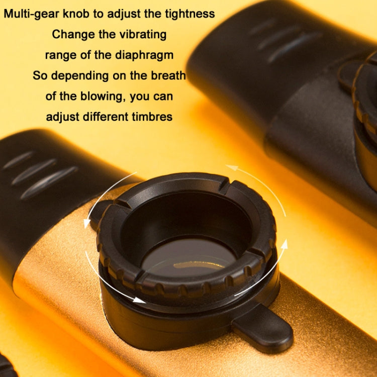 Professionelle, stimmbare Kazoo aus Metall, Kazoo (Gold), Kazoo (Grün), Kazoo (Silber)