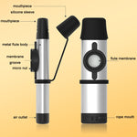 Professionelle, stimmbare Kazoo aus Metall, Kazoo (Gold), Kazoo (Grün), Kazoo (Silber)