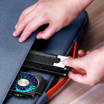 Laptop Radiator Halter Klappbare Aufbewahrung Luftgekühlte Kühlbasis, Stil:, Doppel-Lüfter, Vier-Lüfter