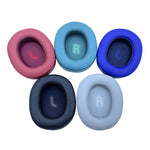 2 Stück Kopfhörerbezug Schaumstoffbezug für JBL E55BT, Farbe: Ohne LR, Schwarz, Blau, Grau, Rot, Grün, Grau, Ohne LR, Samt Verdickt, Fußballnetz Verdickt