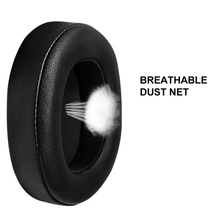 2 Stück Kopfhörerbezug Schaumstoffbezug für JBL E55BT, Farbe: Ohne LR, Schwarz, Blau, Grau, Rot, Grün, Grau, Ohne LR, Samt Verdickt, Fußballnetz Verdickt