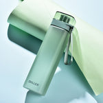Diller D8646 Square Shape Fitness Leakproof Water Bottle, 400ml, 550ml